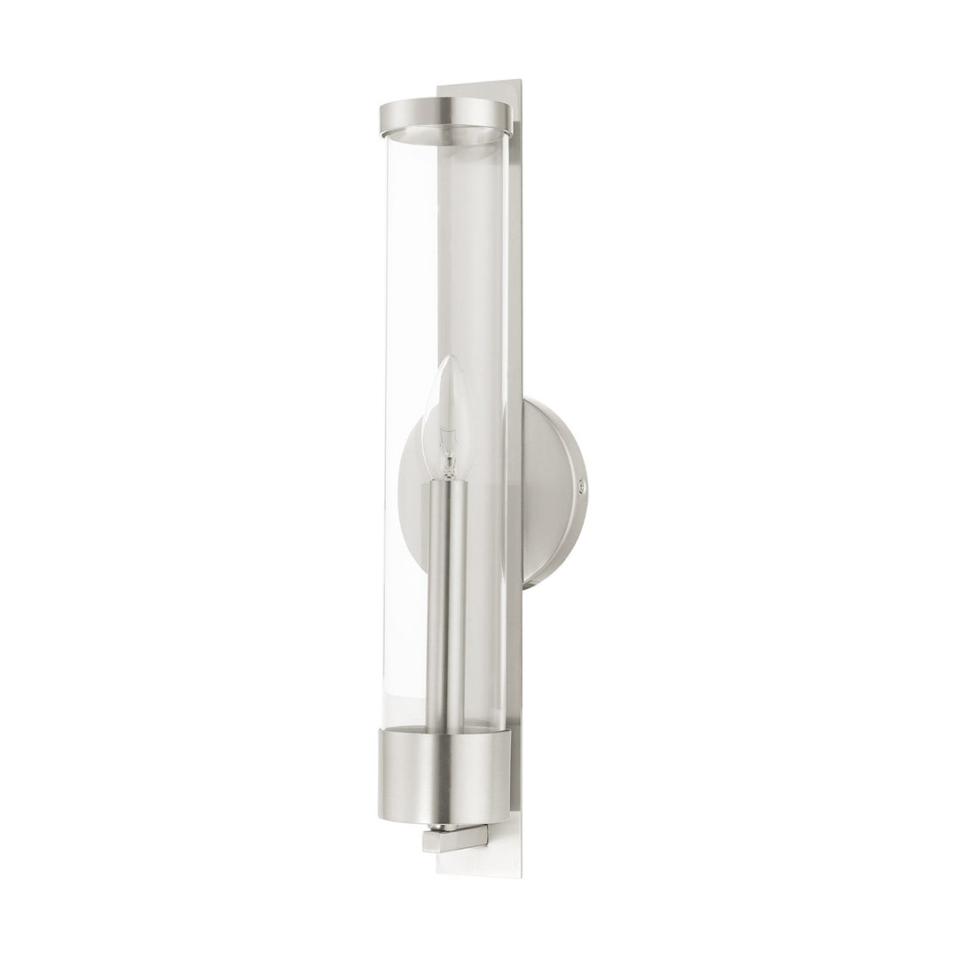 1 Light Brushed Nickel Ada Single Sconce