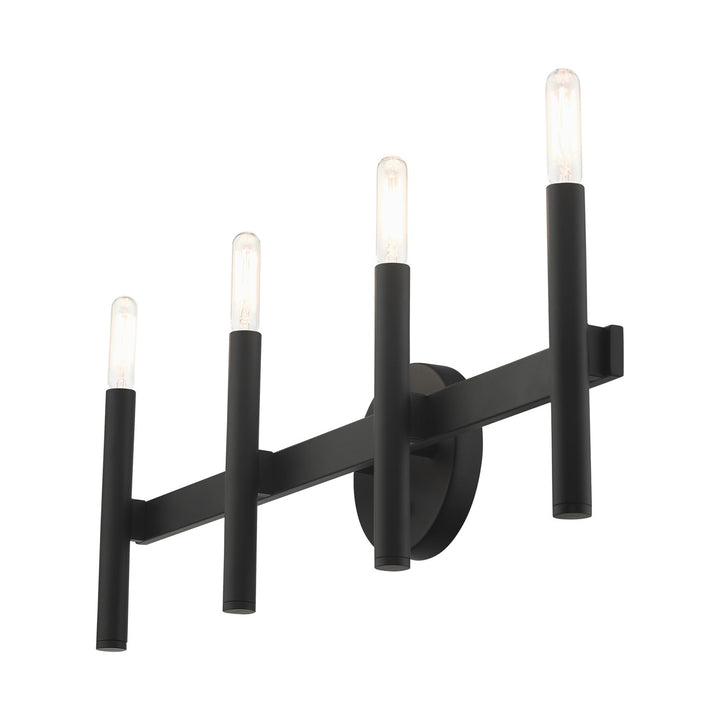 4 Light Black Ada Vanity Sconce