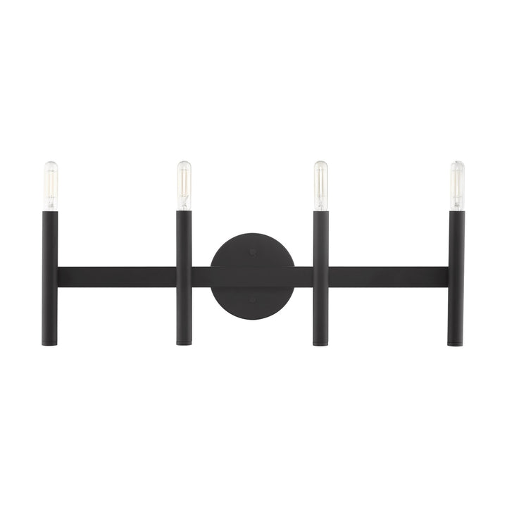 4 Light Black Ada Vanity Sconce