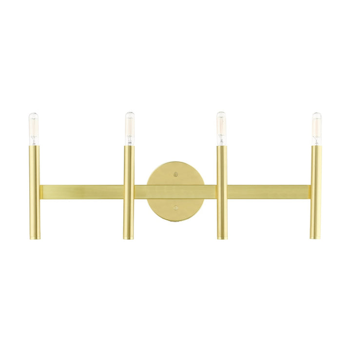 4 Light Satin Brass Ada Vanity Sconce