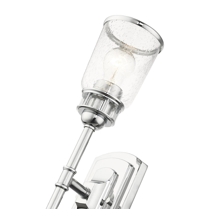 1 Light Polished Chrome Single Sconce