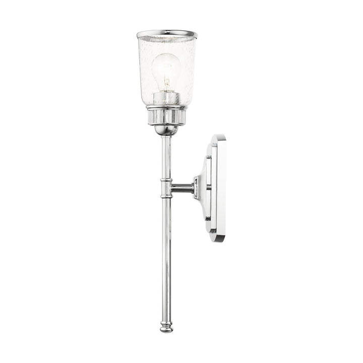 1 Light Polished Chrome Single Sconce
