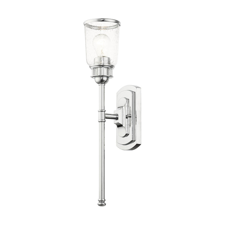 1 Light Polished Chrome Single Sconce