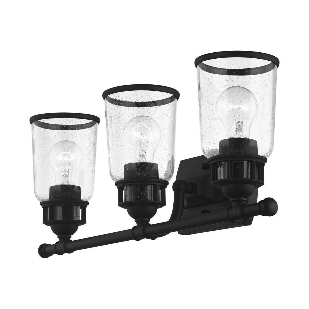 3 Light Black Bath Vanity