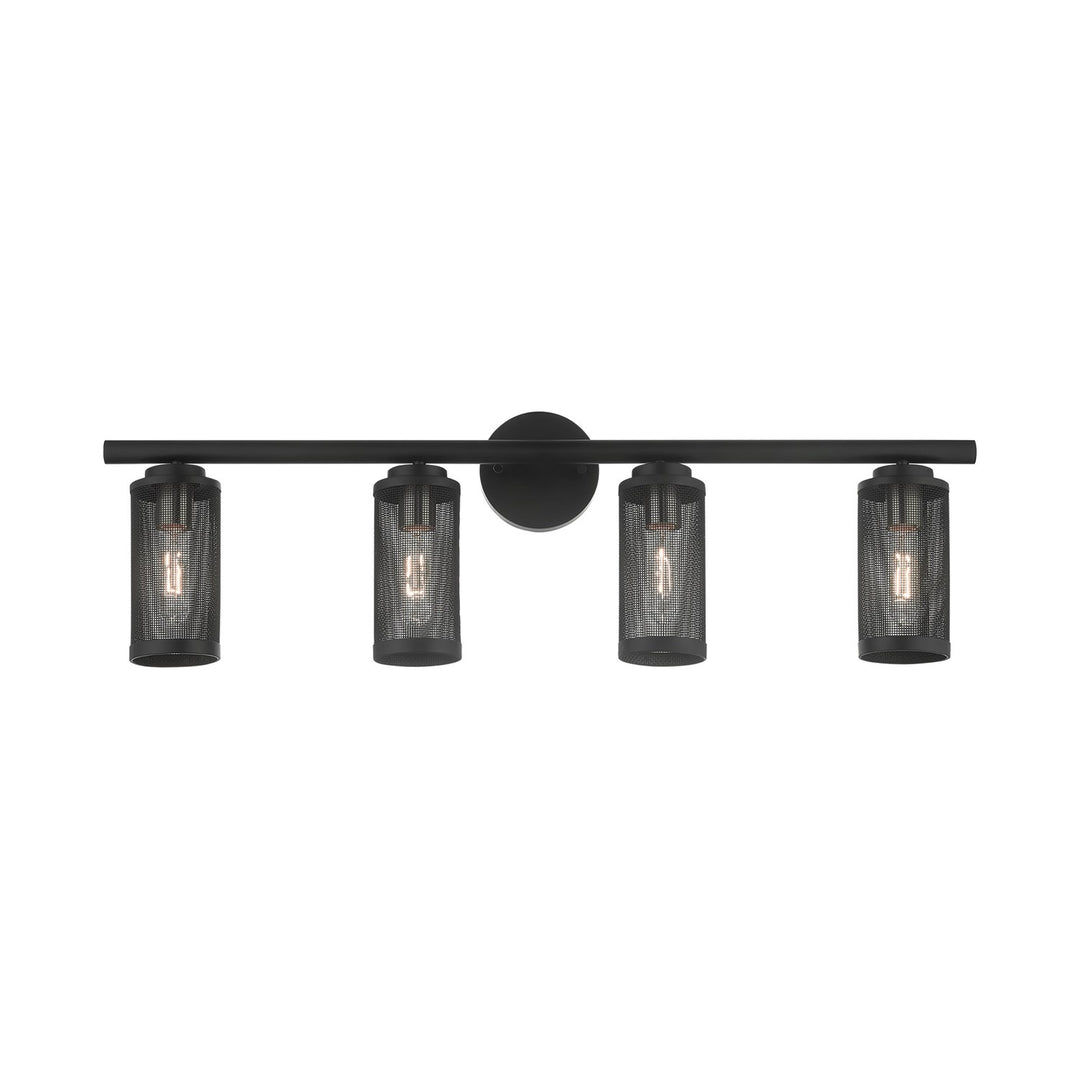 4 Light Black Bath Vanity