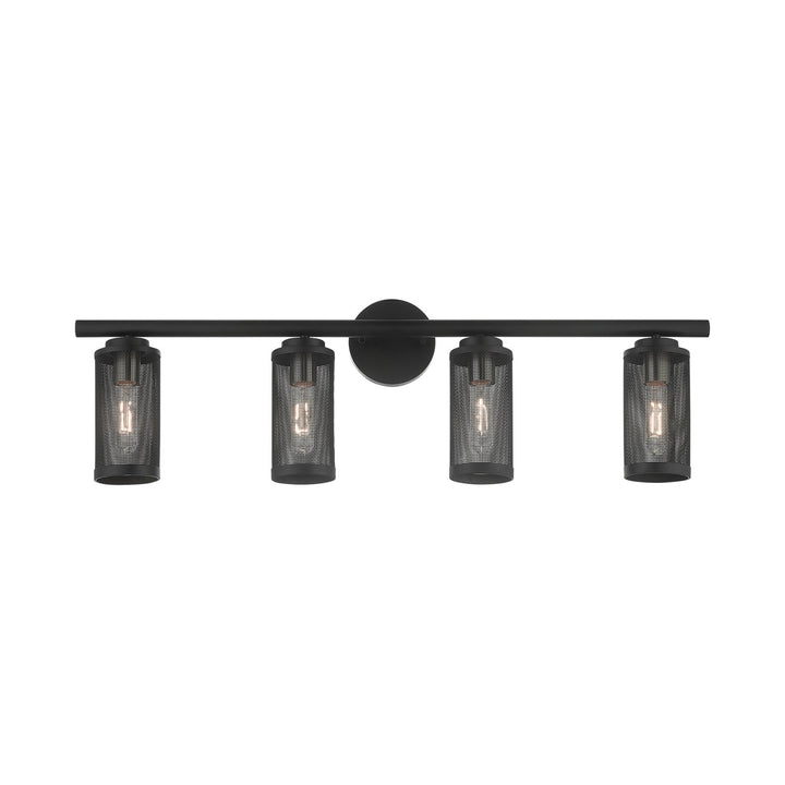4 Light Black Bath Vanity