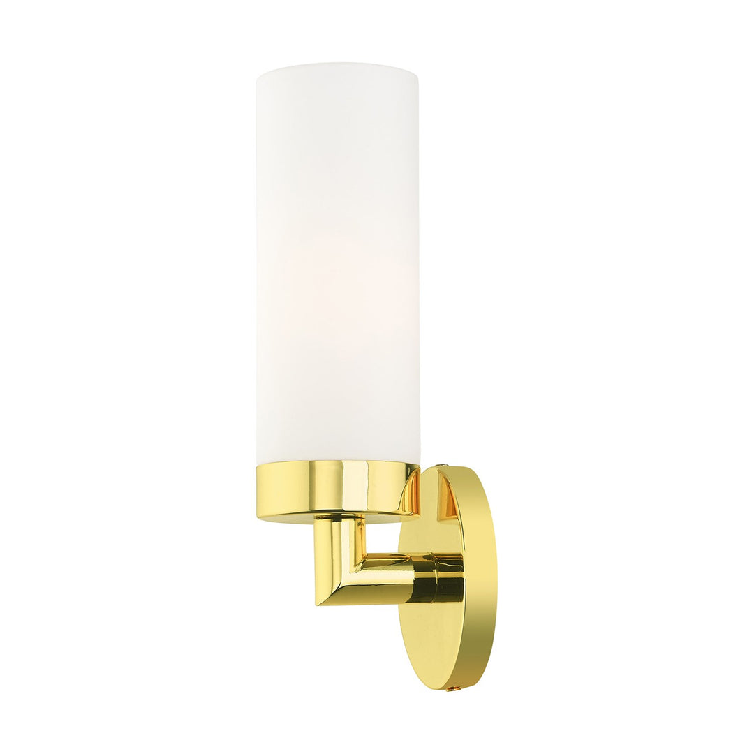 1 Light Polished Brass Ada Single Sconce