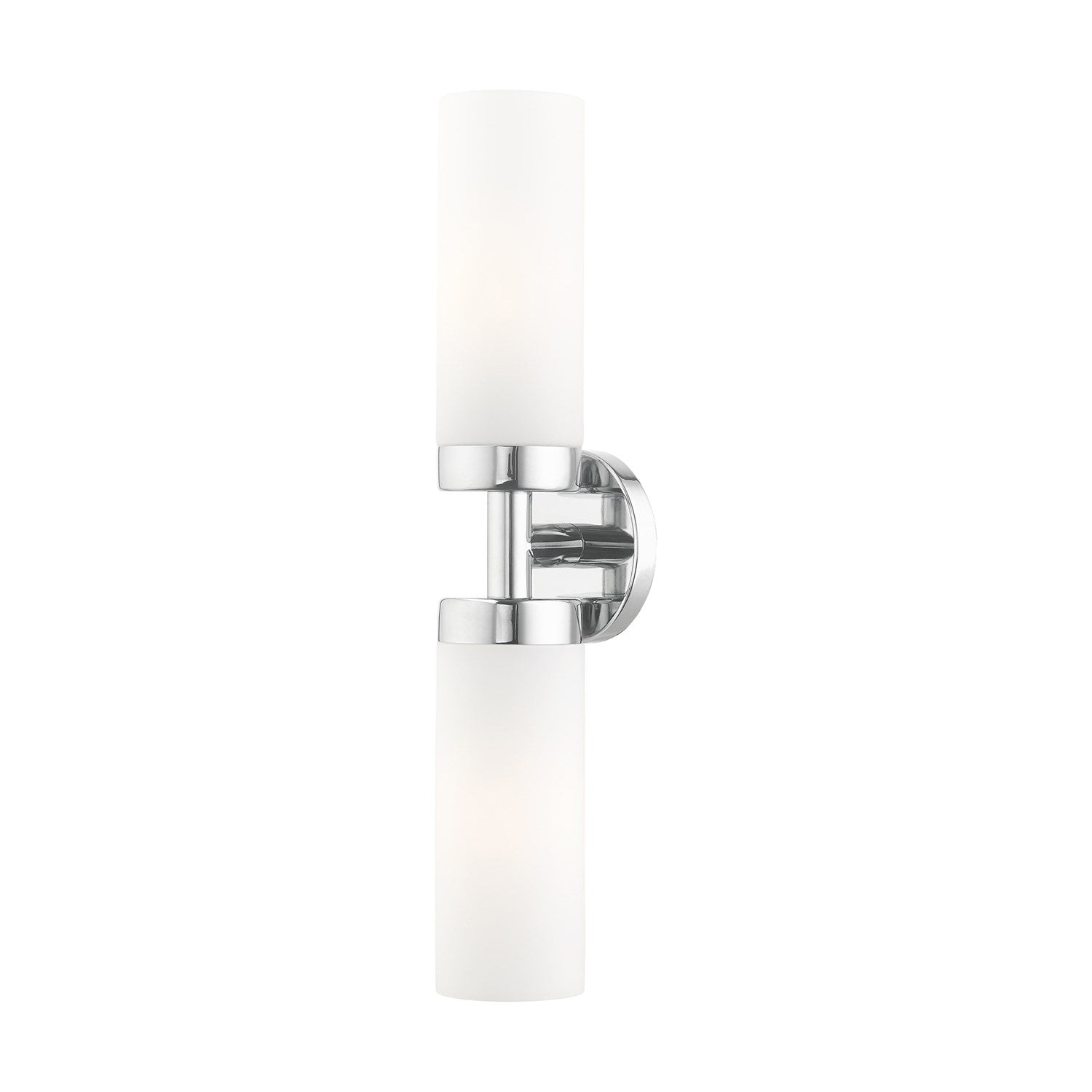2 Light Polished Chrome Ada Vanity Sconce by Livex Lighting