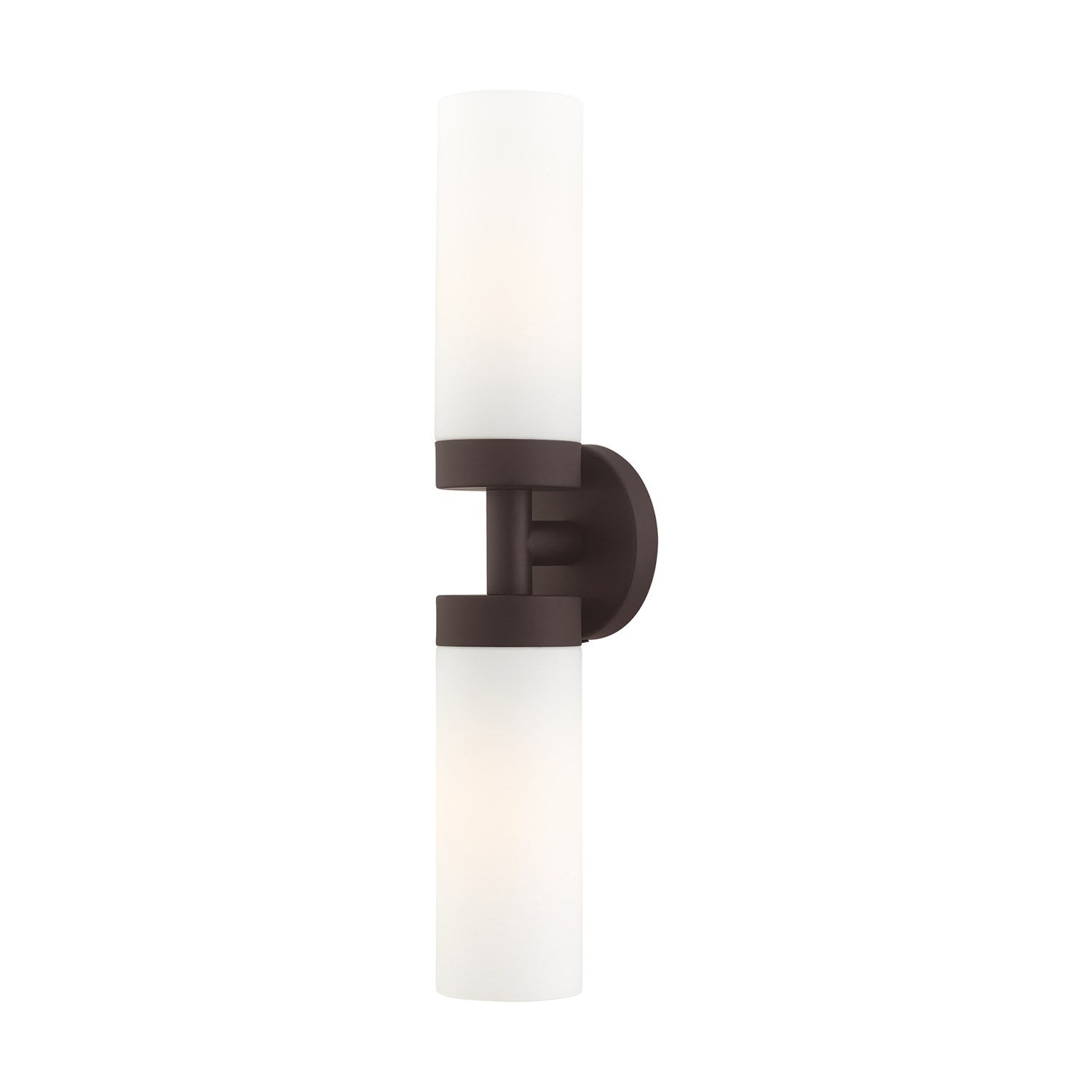 2 Light Bronze Ada Vanity Sconce by Livex Lighting