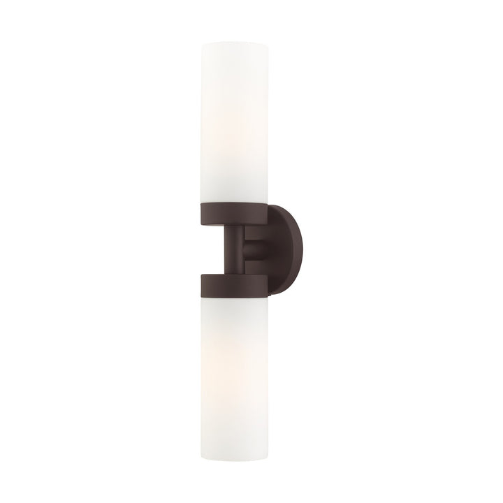 2 Light Bronze Ada Vanity Sconce by Livex Lighting