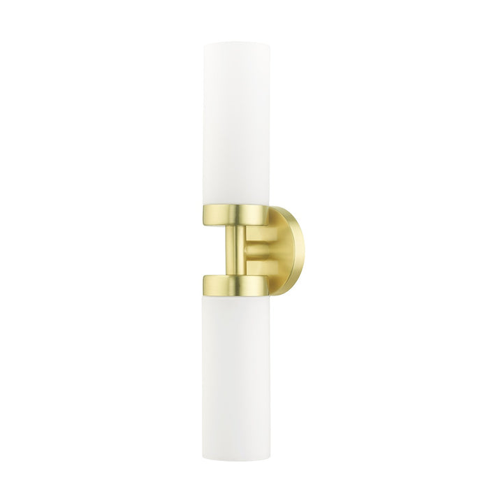 2 Light Satin Brass Ada Vanity Sconce