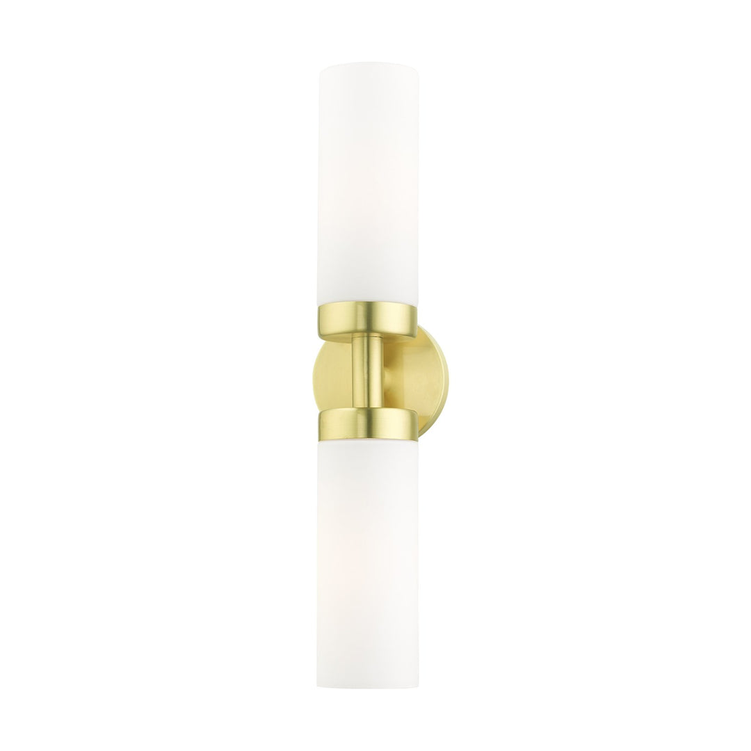 2 Light Satin Brass Ada Vanity Sconce