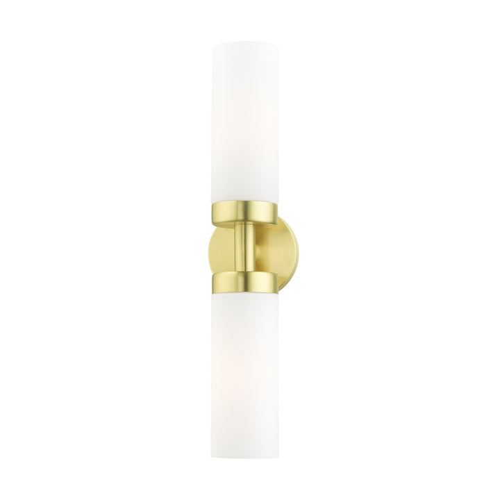 2 Light Satin Brass Ada Vanity Sconce