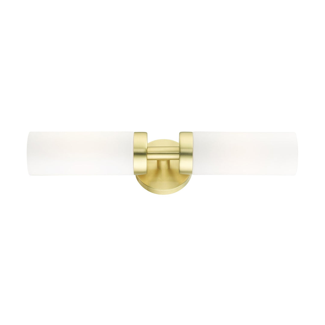 2 Light Satin Brass Ada Vanity Sconce
