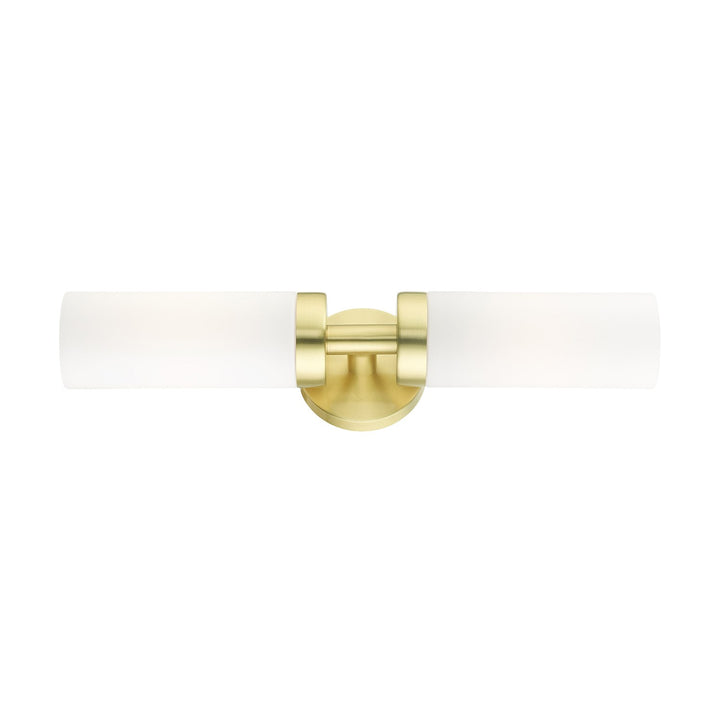 2 Light Satin Brass Ada Vanity Sconce