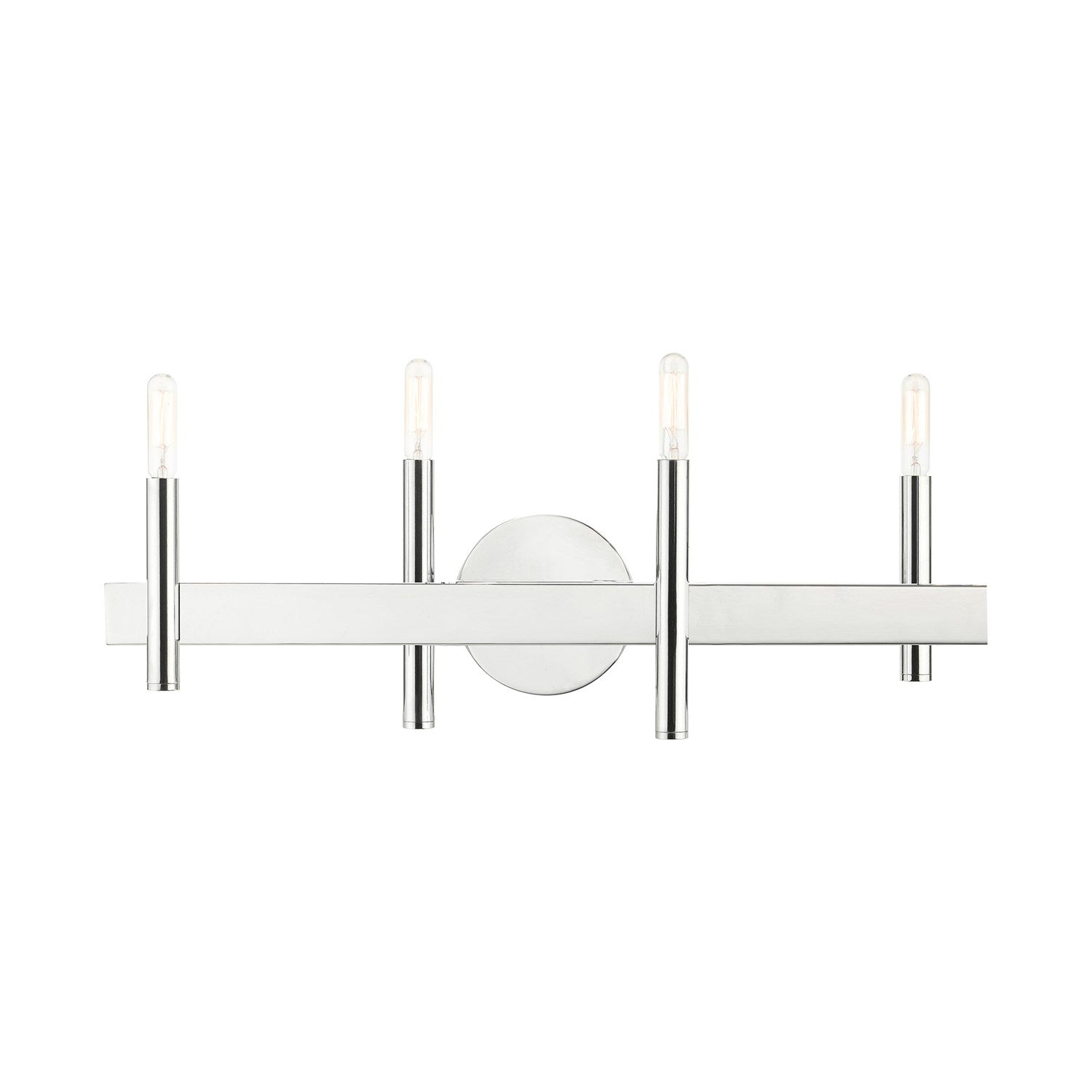 4 Light Polished Chrome Bath Vanity by Livex Lighting