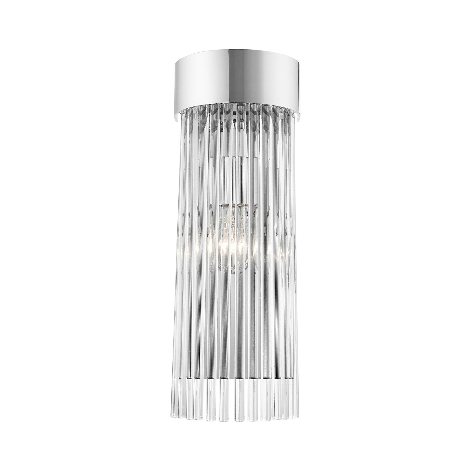 1 Light Polished Chrome Wall Sconce by Livex Lighting