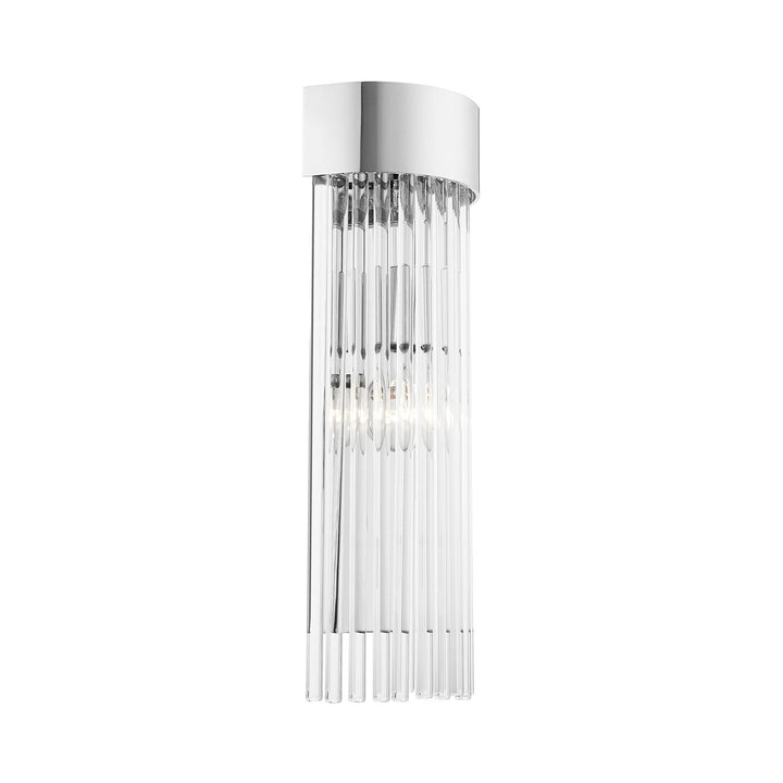 1 Light Polished Chrome Wall Sconce