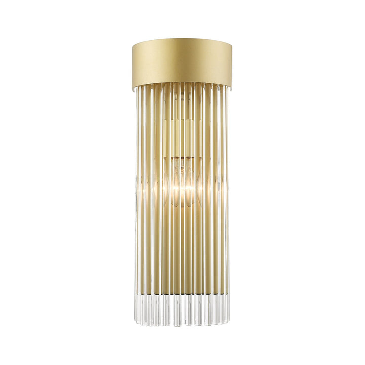 1 Light Soft Gold Wall Sconce by Livex Lighting