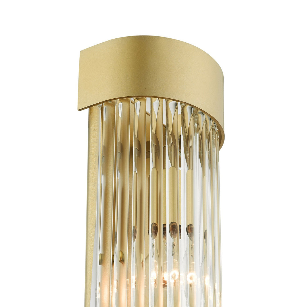 1 Light Soft Gold Wall Sconce