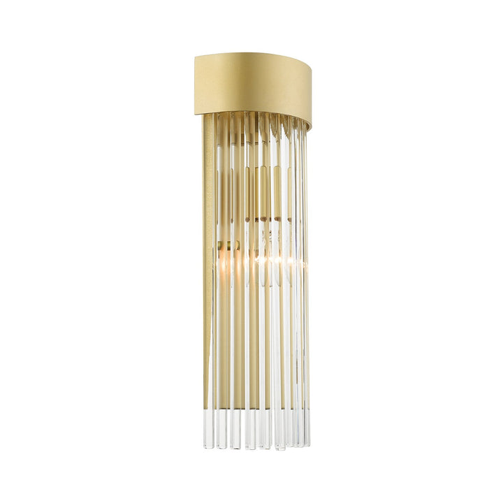 1 Light Soft Gold Wall Sconce