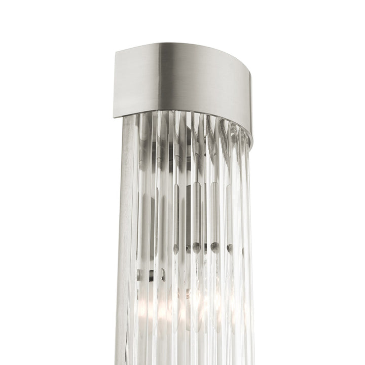 1 Light Brushed Nickel Wall Sconce