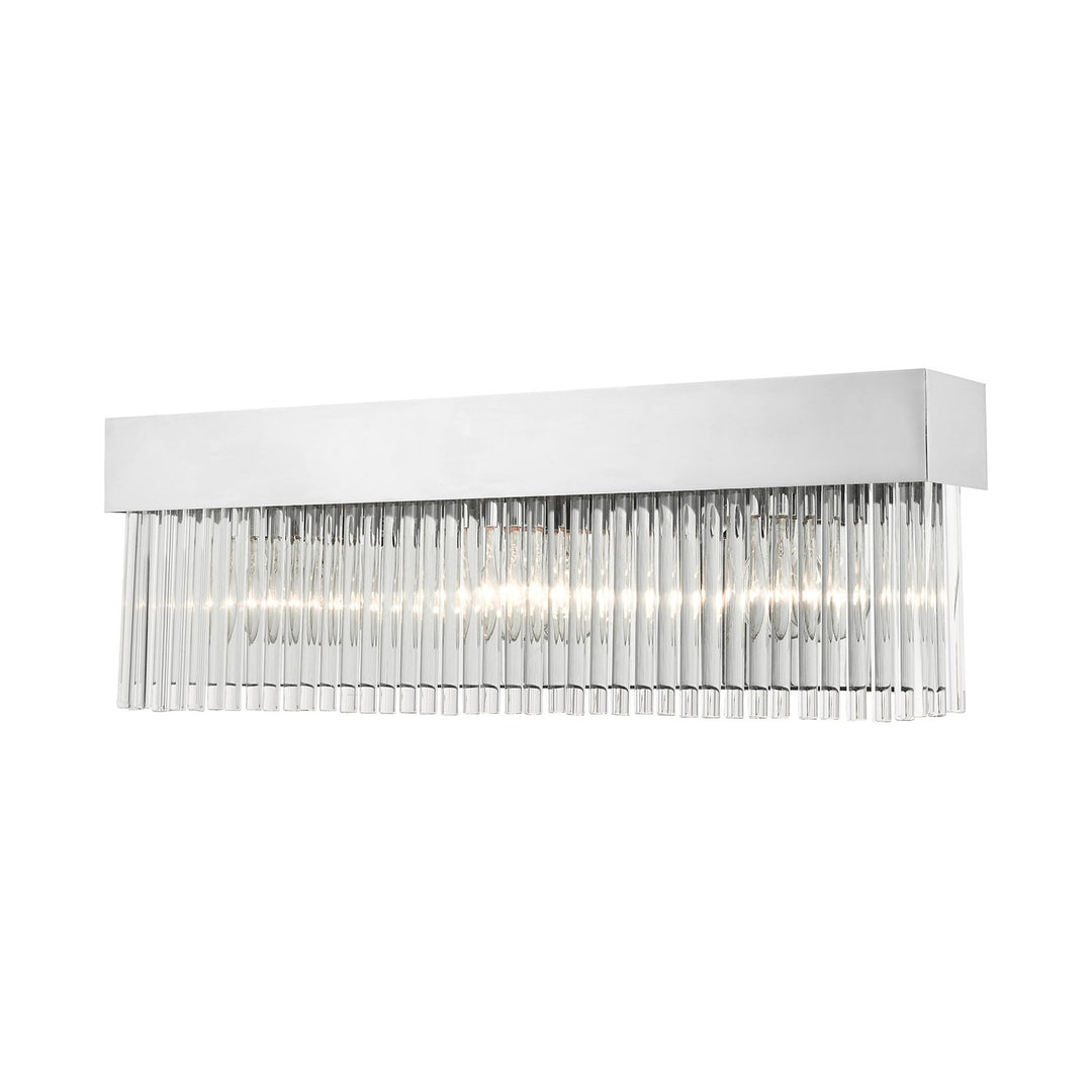 3 Light Polished Chrome Bath Vanity by Livex Lighting