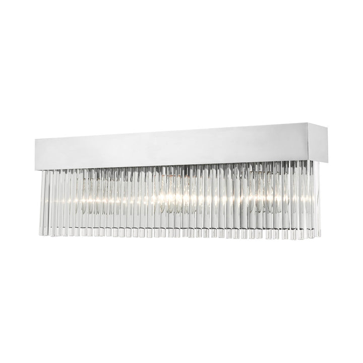 3 Light Polished Chrome Bath Vanity by Livex Lighting