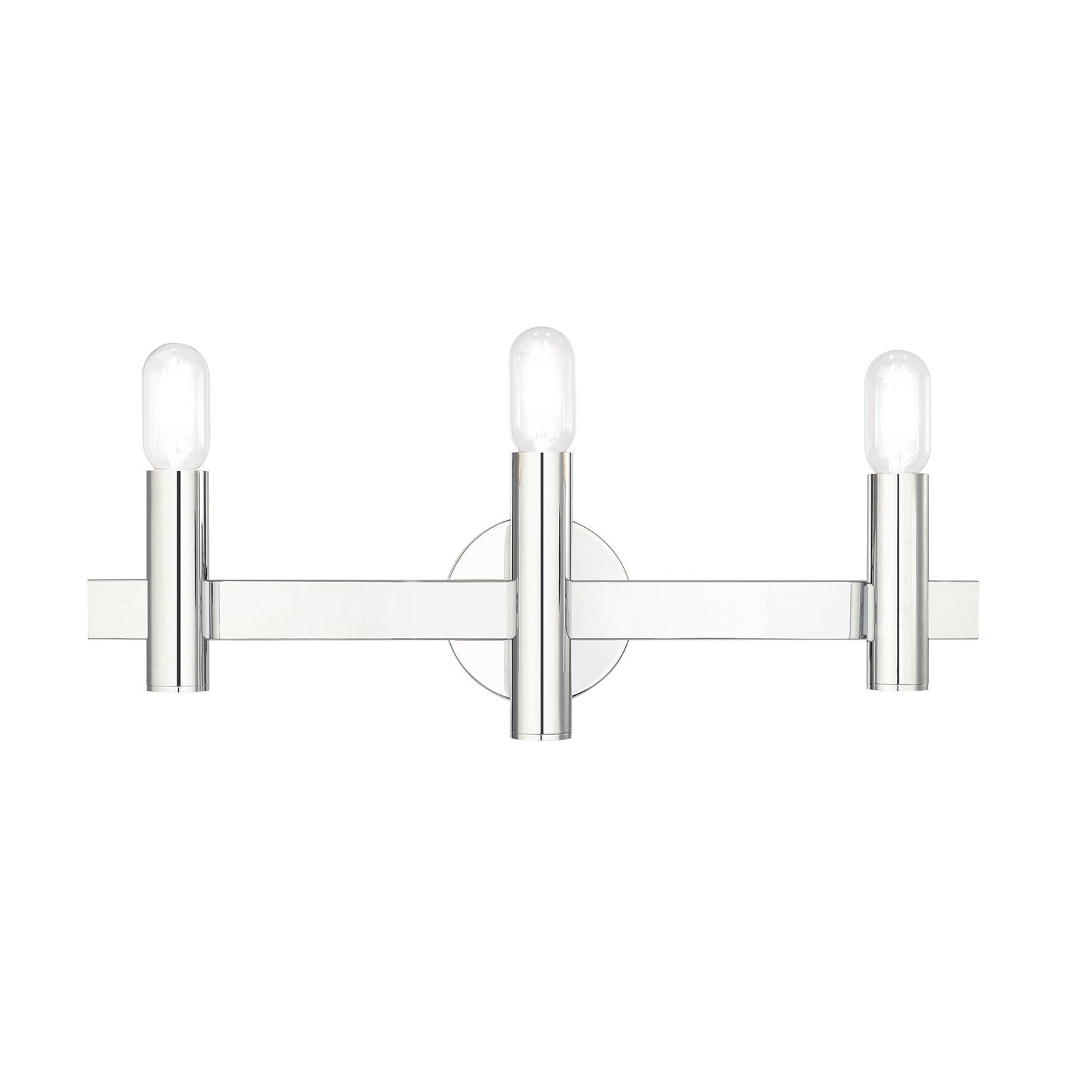 3 Light Polished Chrome Bath Vanity by Livex Lighting