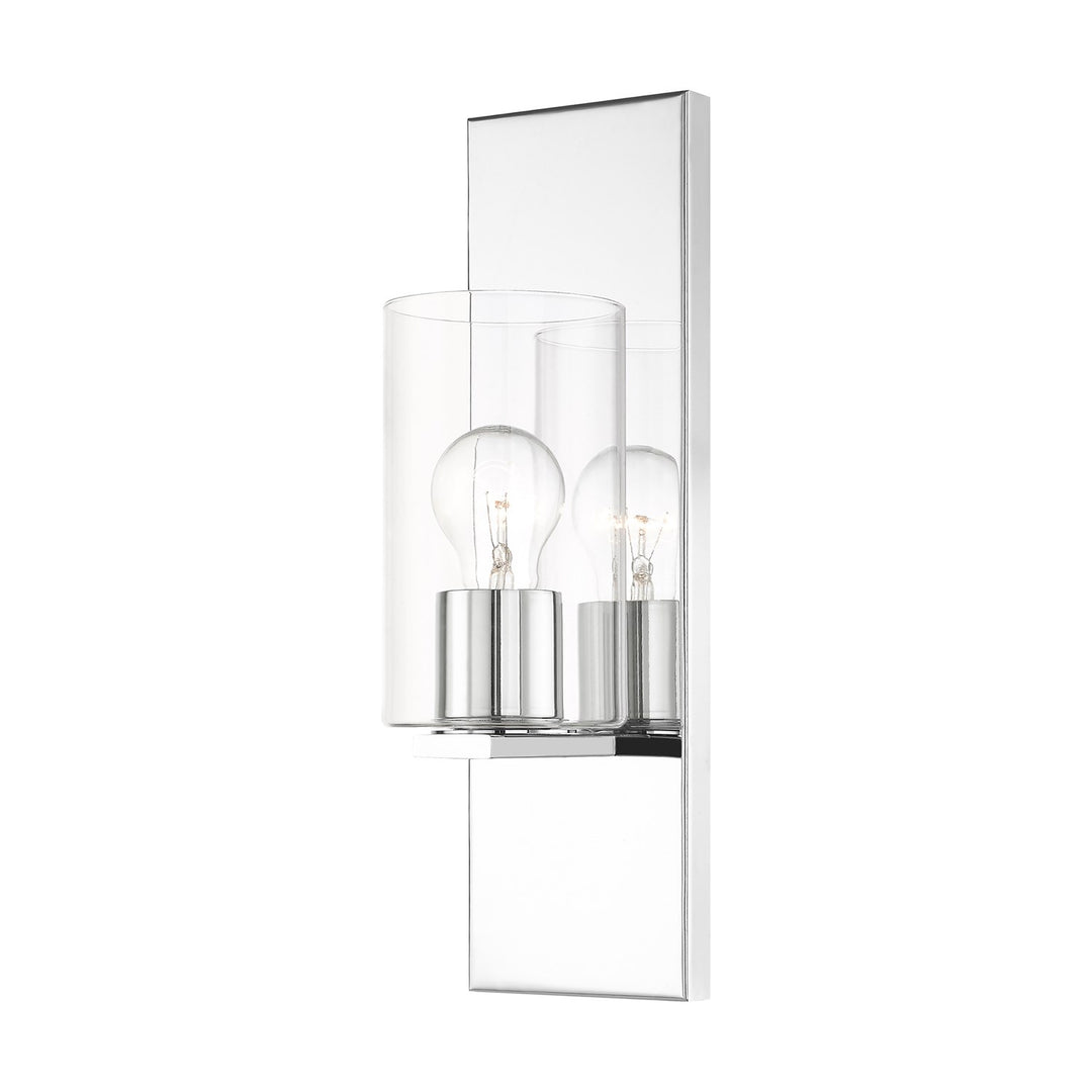1 Light Polished Chrome Wall Sconce by Livex Lighting