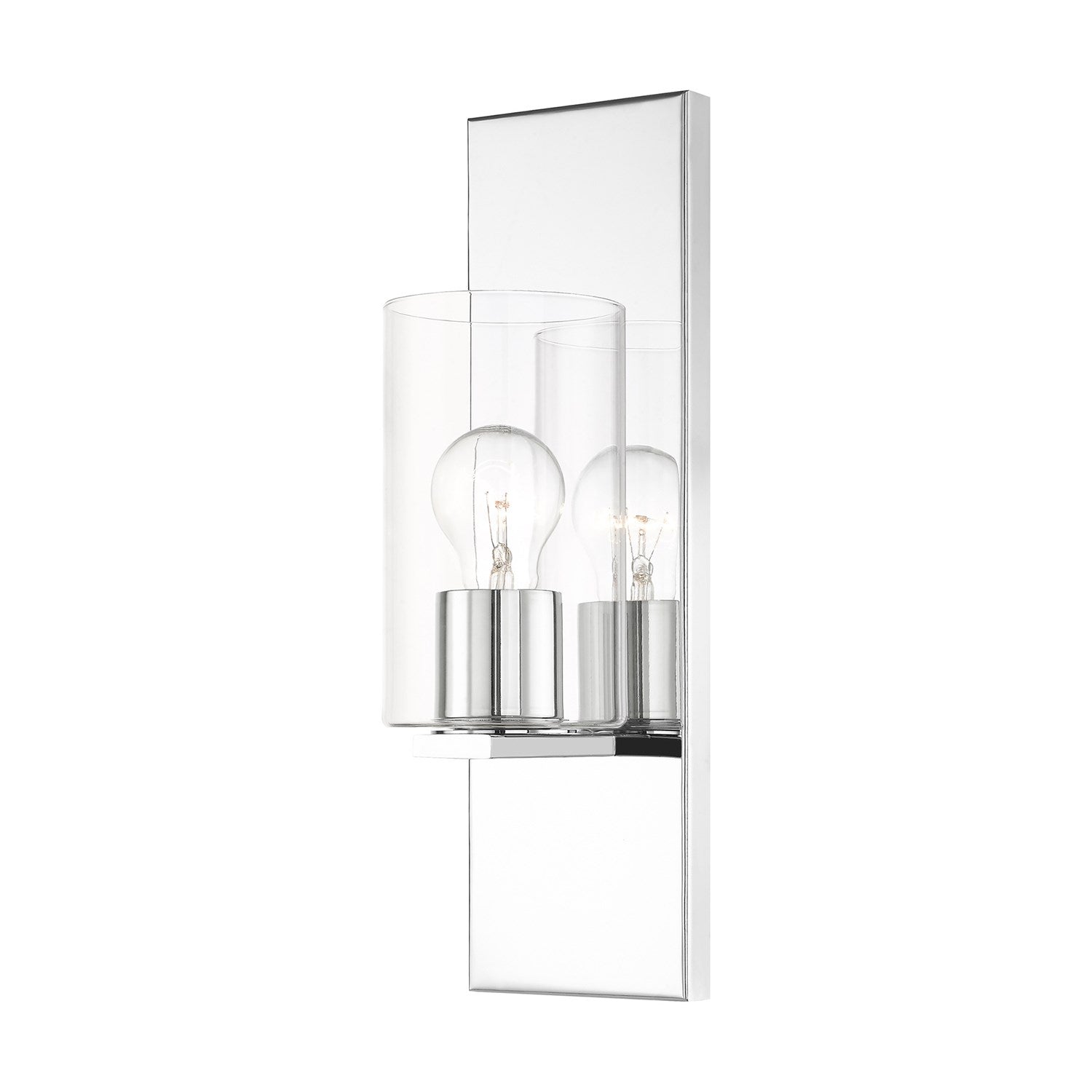 1 Light Polished Chrome Wall Sconce by Livex Lighting