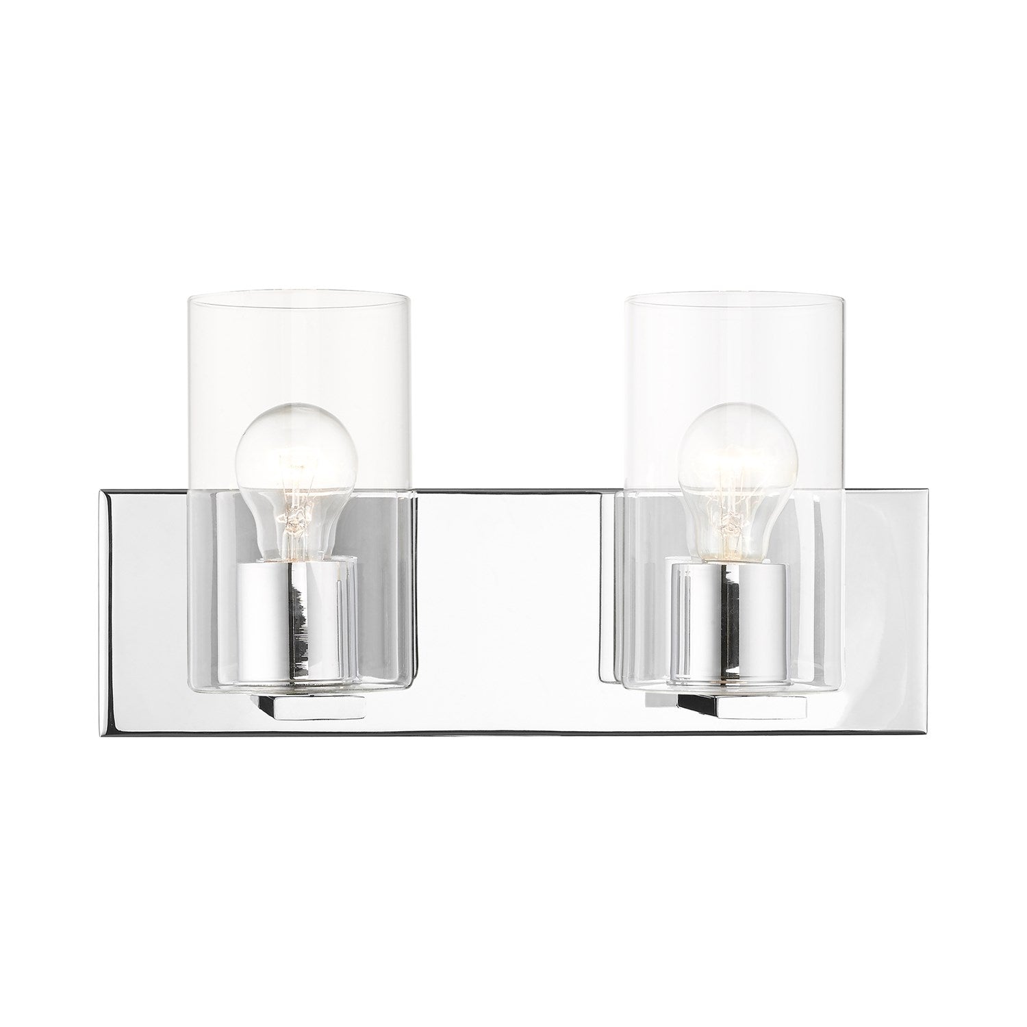 2 Light Polished Chrome Bath Vanity by Livex Lighting