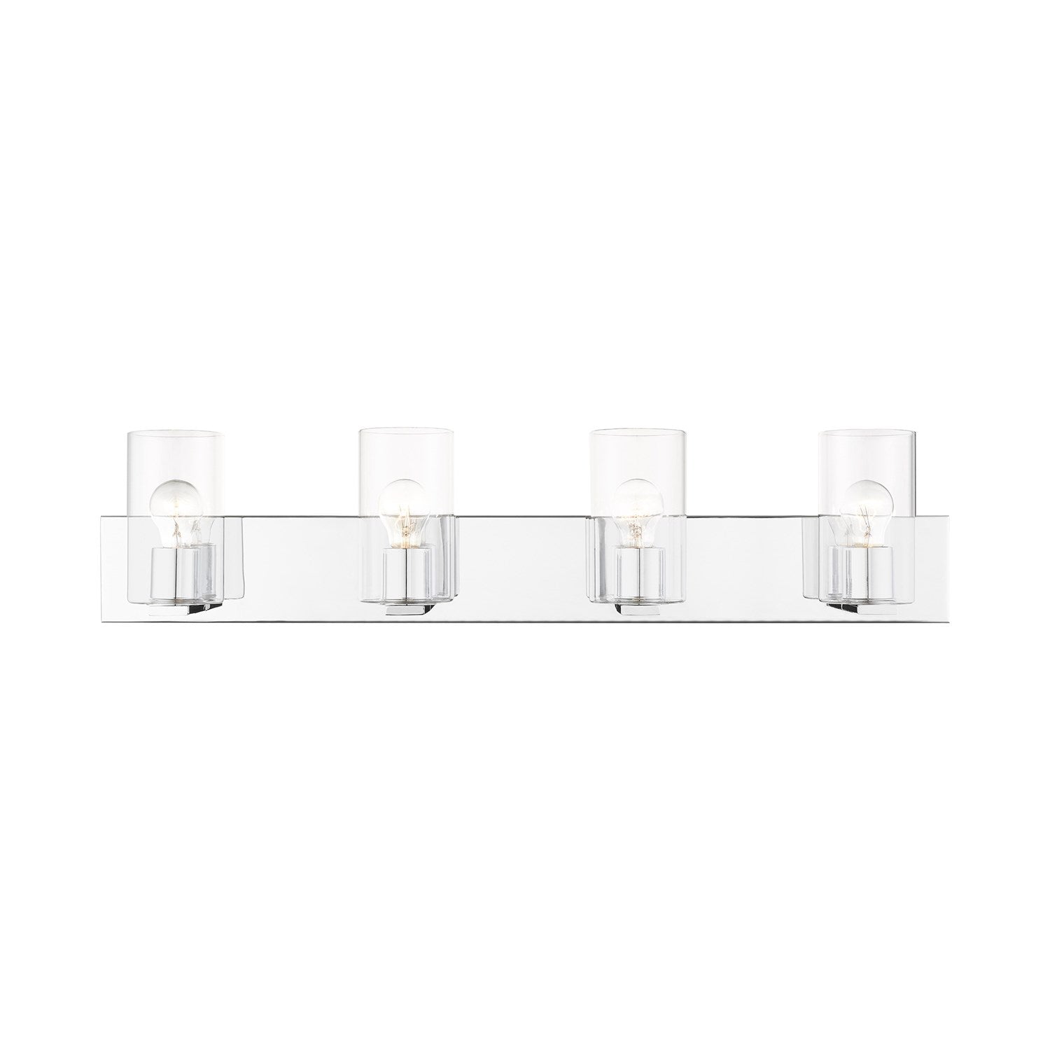 4 Light Polished Chrome Bath Vanity by Livex Lighting
