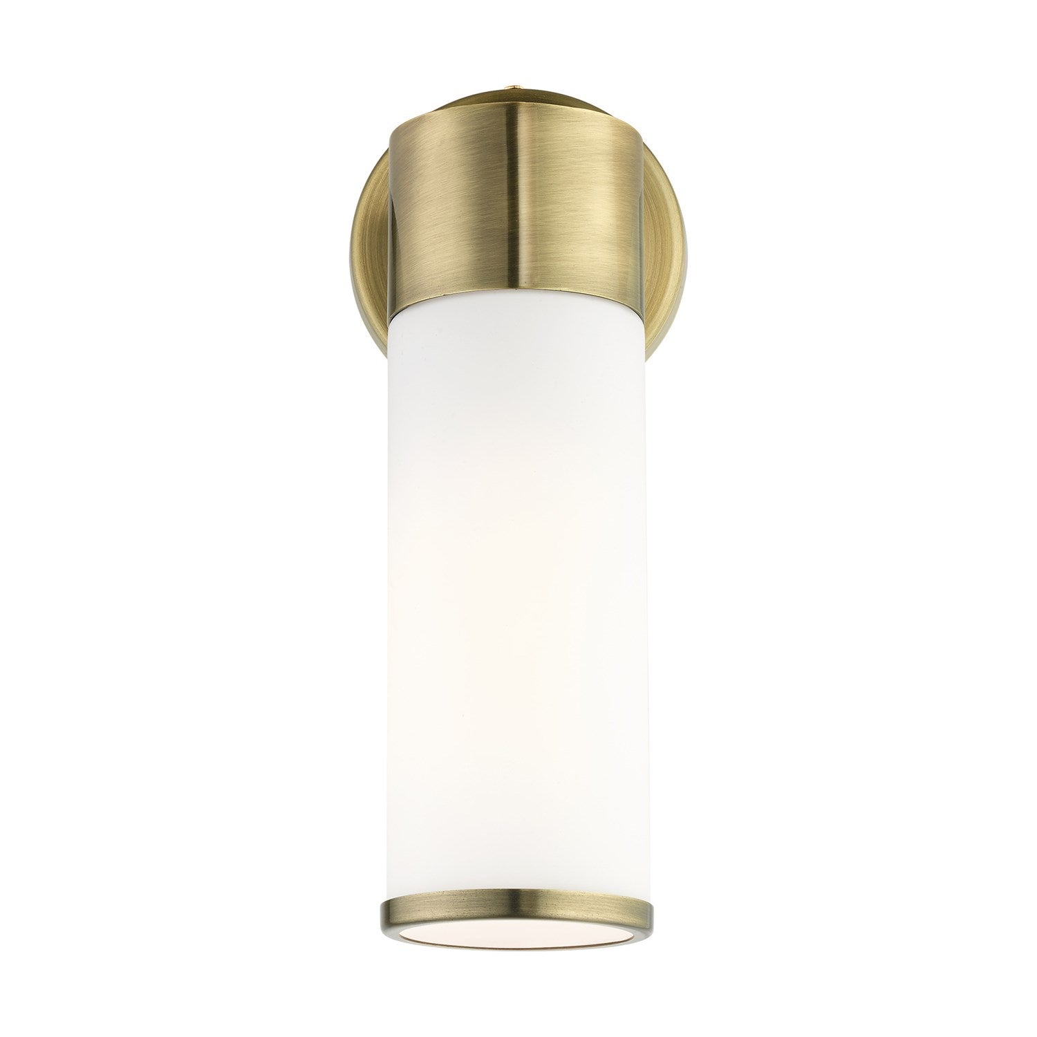 1 Light Antique Brass Ada Single Sconce