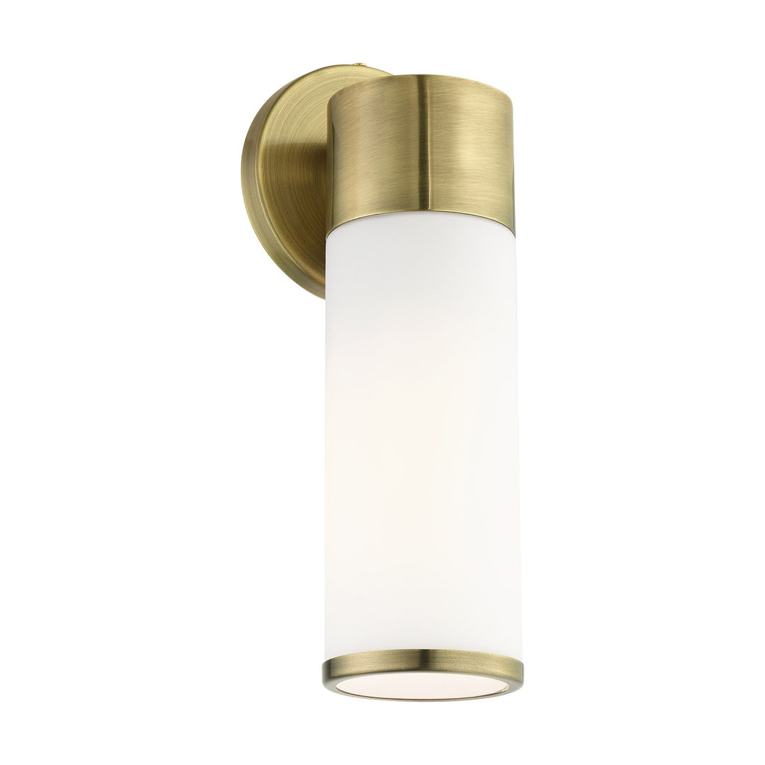 1 Light Antique Brass Ada Single Sconce