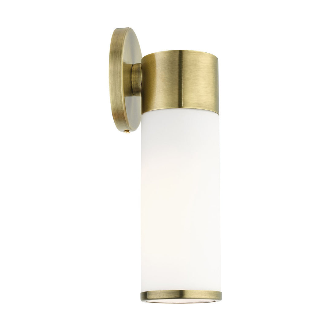 1 Light Antique Brass Ada Single Sconce