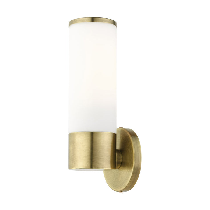 1 Light Antique Brass Ada Single Sconce