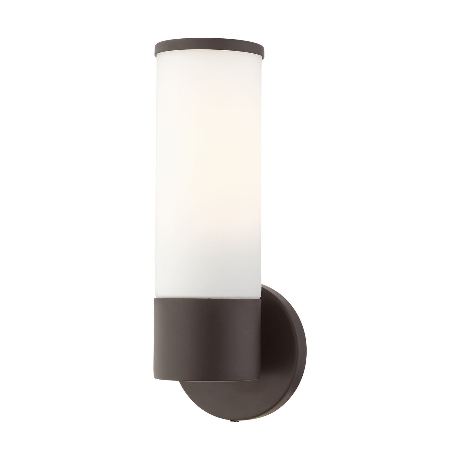 1 Light Bronze Ada Single Sconce by Livex Lighting