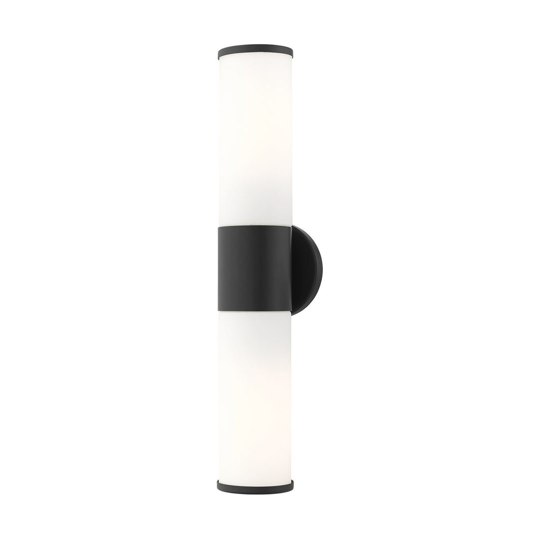 2 Light Black Ada Vanity Sconce by Livex Lighting