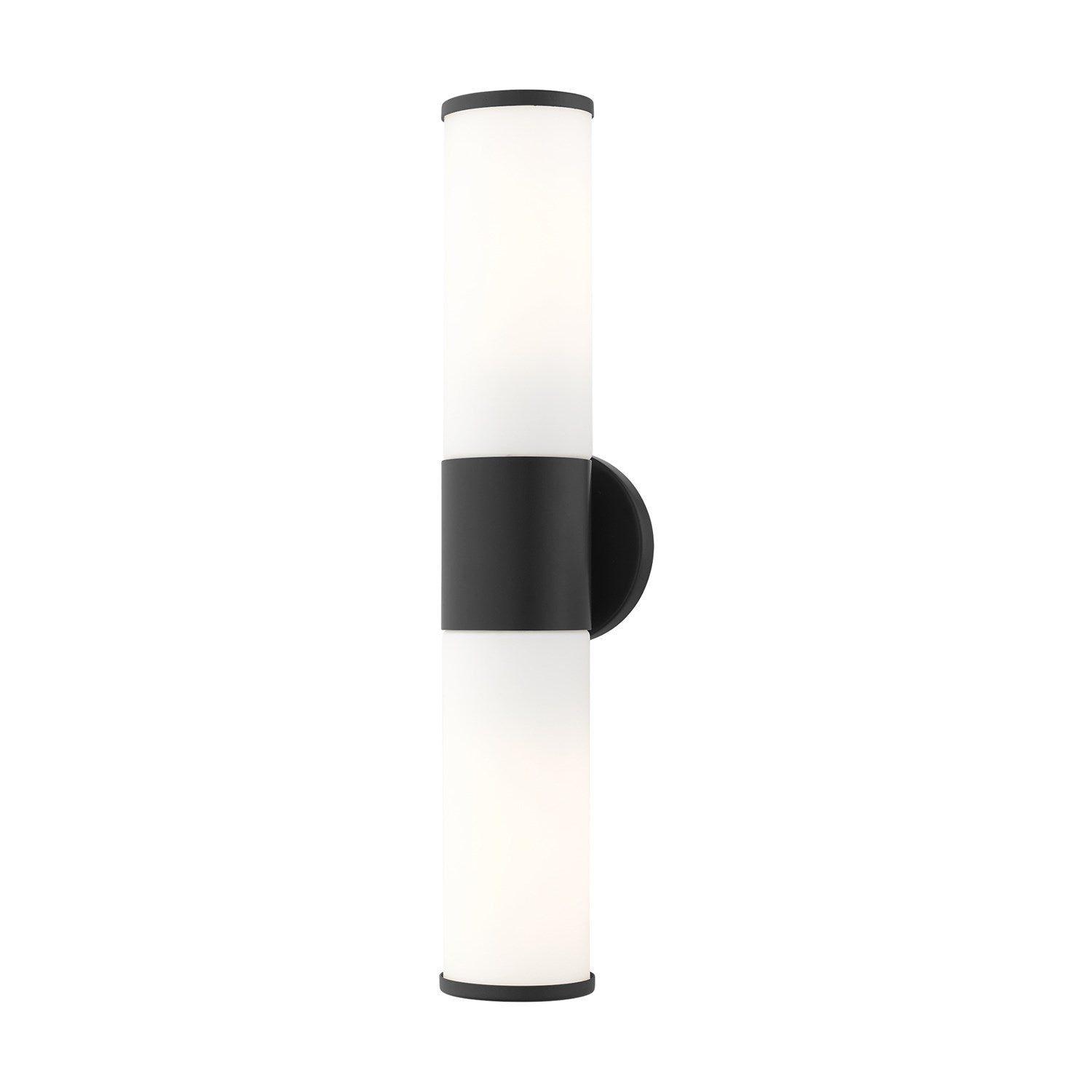 2 Light Black Ada Vanity Sconce by Livex Lighting