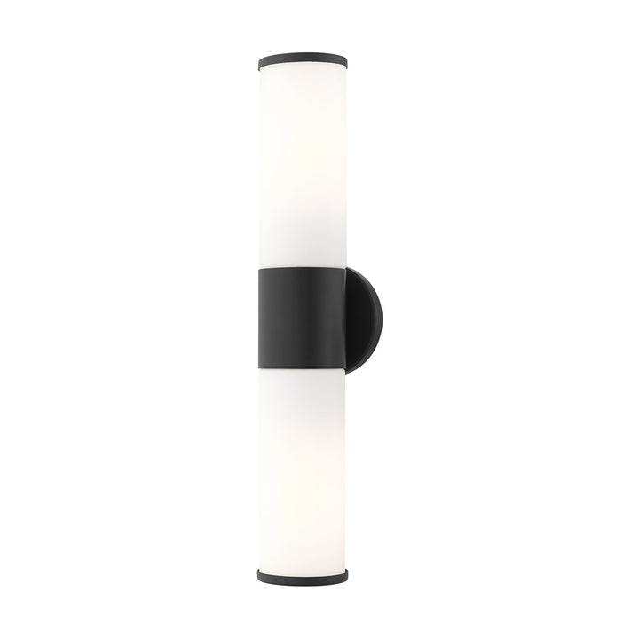 2 Light Black Ada Vanity Sconce by Livex Lighting