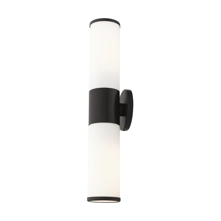 2 Light Black Ada Vanity Sconce