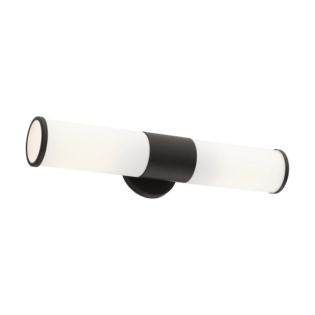 2 Light Black Ada Vanity Sconce