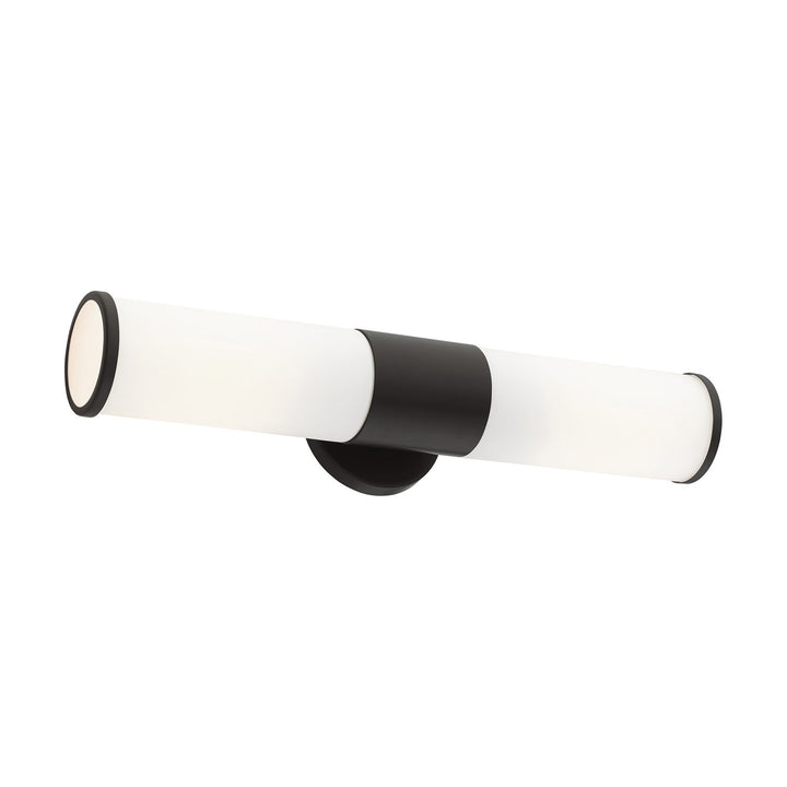 2 Light Black Ada Vanity Sconce