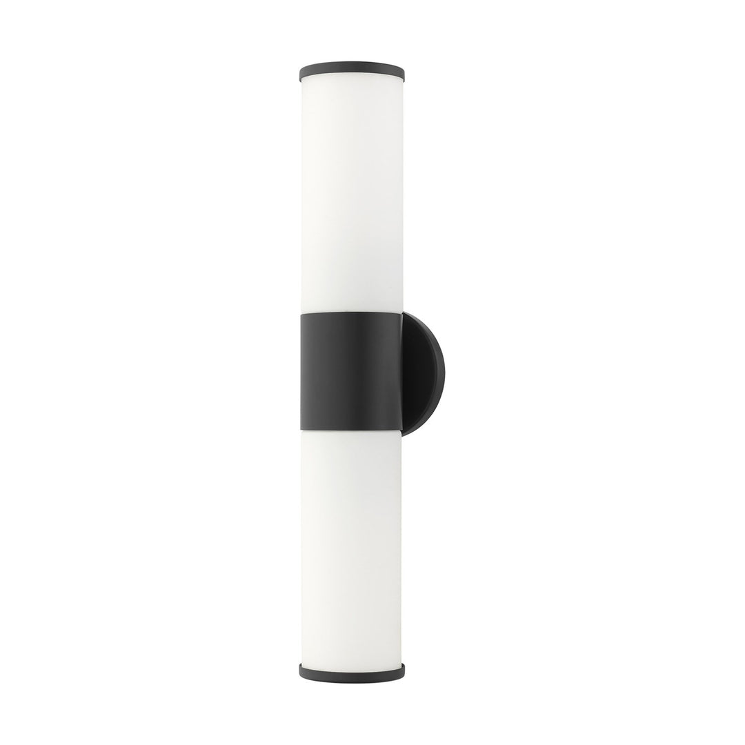 2 Light Black Ada Vanity Sconce