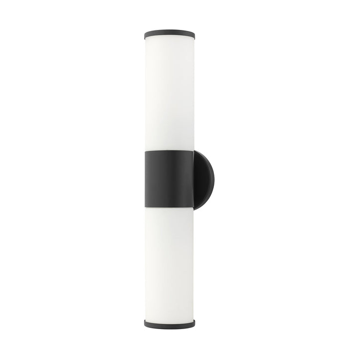 2 Light Black Ada Vanity Sconce