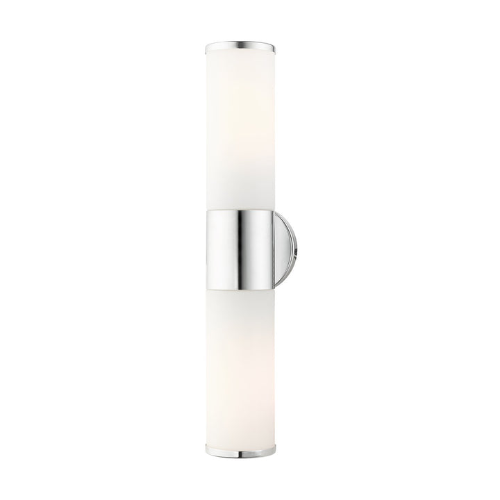 2 Light Polished Chrome Ada Vanity Sconce by Livex Lighting