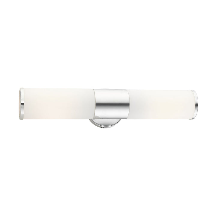 2 Light Polished Chrome Ada Vanity Sconce