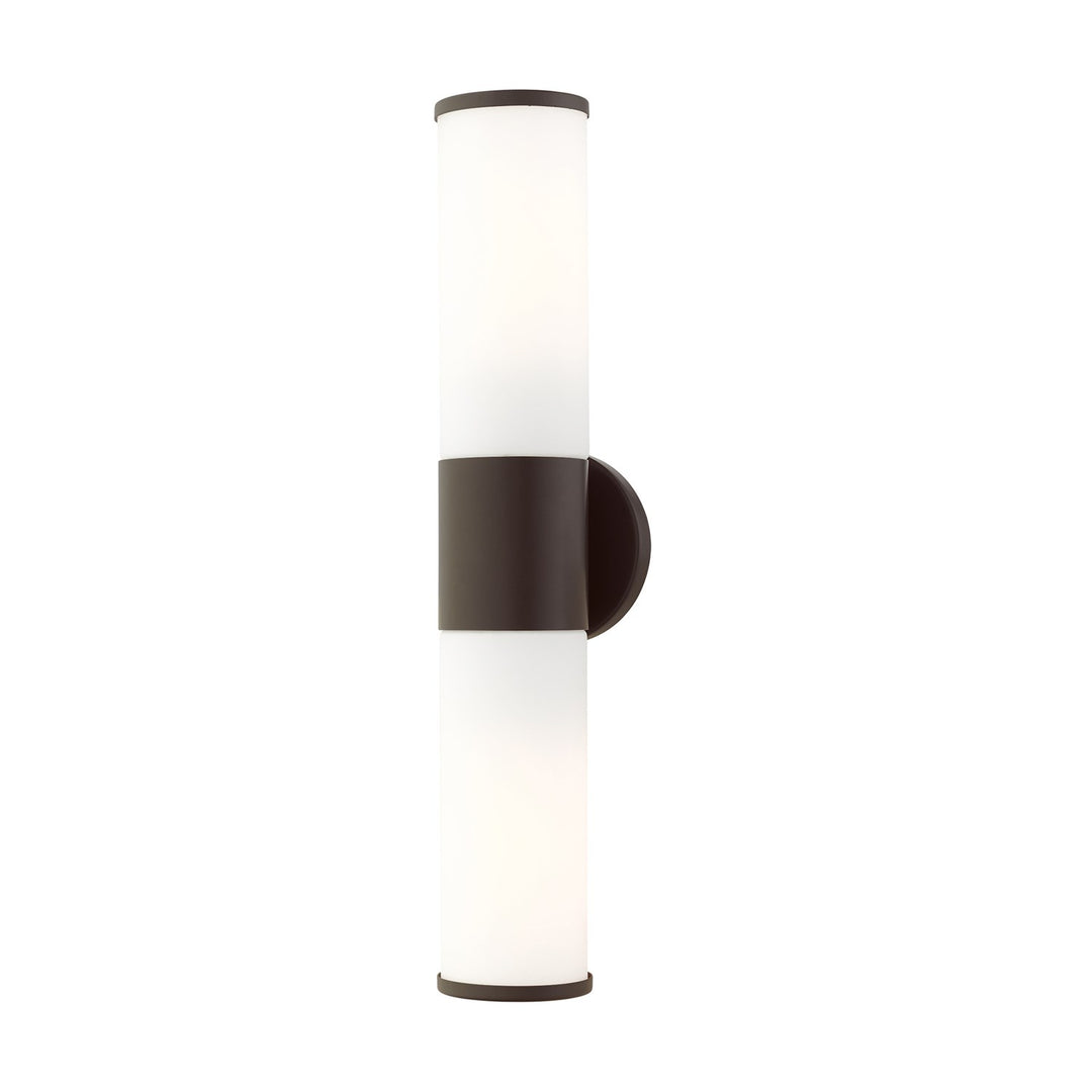 2 Light Bronze Ada Vanity Sconce by Livex Lighting