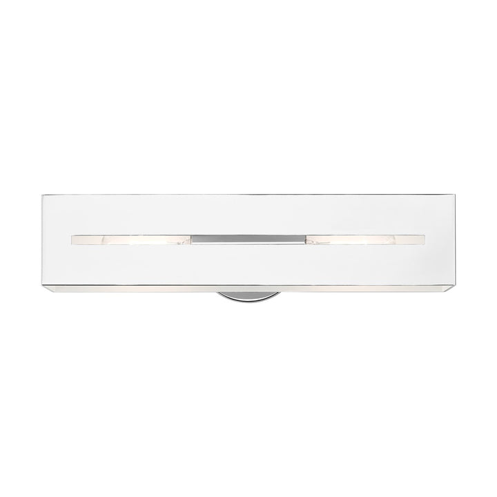 2 Light Polished Chrome Ada Vanity Sconce by Livex Lighting